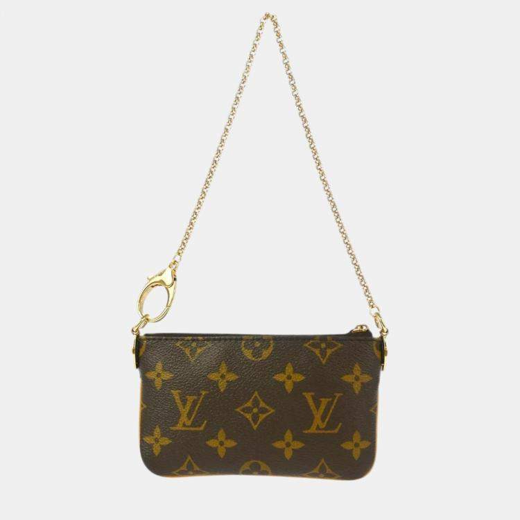 Pre Owned Louis Vuitton Monogram Pochette Milla PM Shoulder Bag