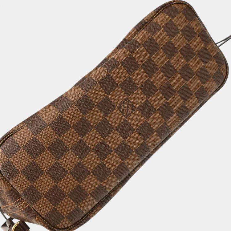 Pre Owned Louis Vuitton Brown Damier Neverfull PM Tote Bag