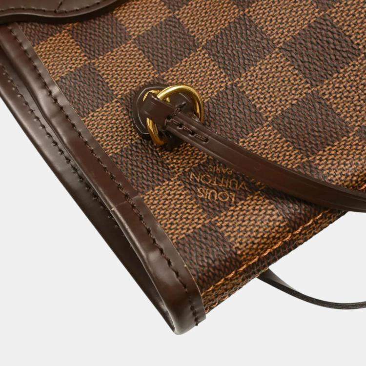 Pre Owned Louis Vuitton Brown Damier Neverfull PM Tote Bag
