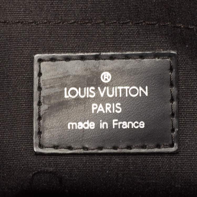 Pre Owned Louis Vuitton Black Epi Leather Montaigne GM Bag