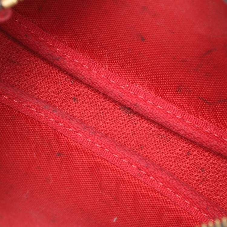 Pre Owned Louis Vuitton Damier Ebene Canvas Mini Pochette Accessoires Bag