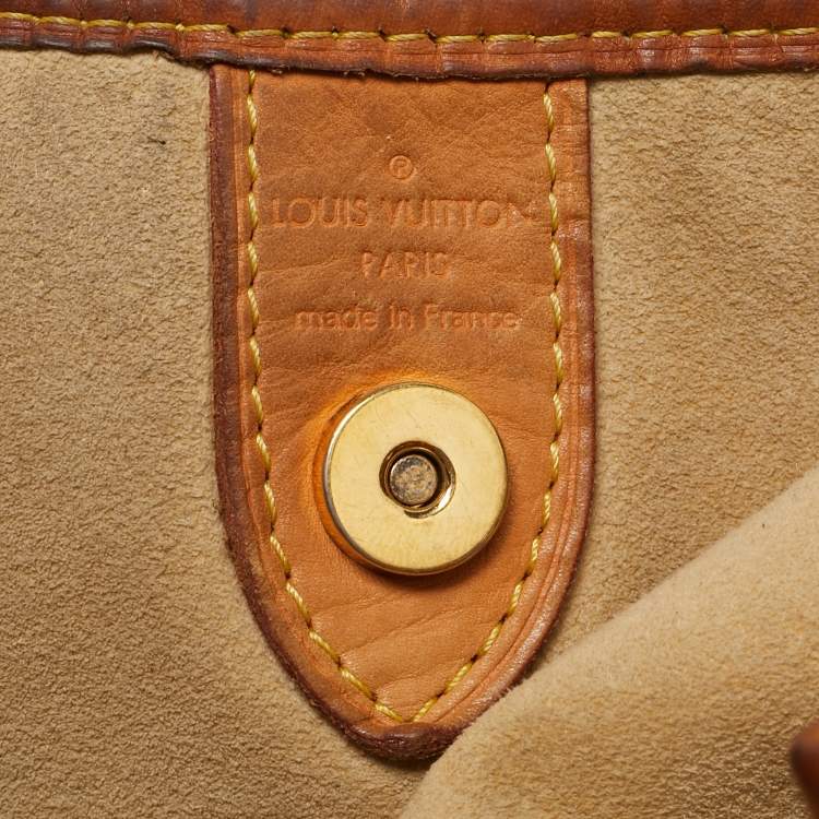 Pre Owned Louis Vuitton Damier Azur Galliera PM Bag