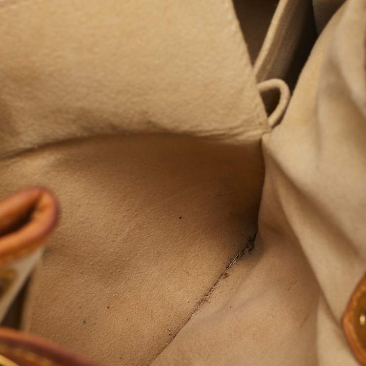 Pre Owned Louis Vuitton Damier Azur Galliera PM Bag