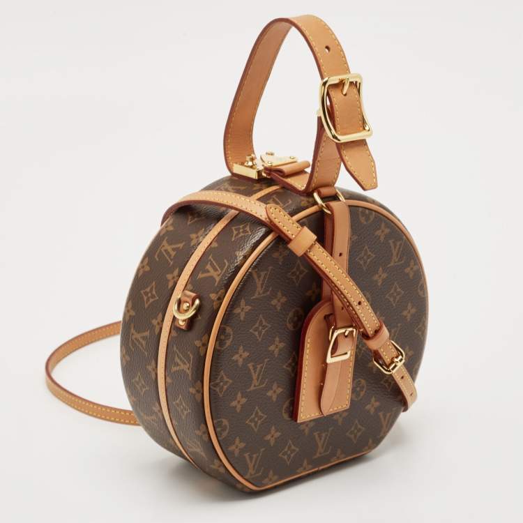 Pre Owned Louis Vuitton Monogram Canvas Petite Boite Chapeau Bag