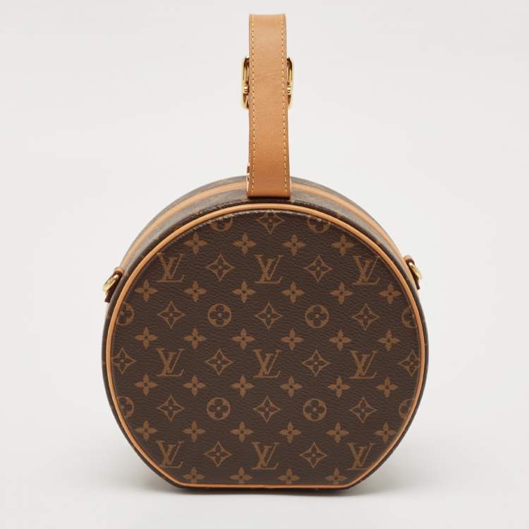 Pre Owned Louis Vuitton Monogram Canvas Petite Boite Chapeau Bag