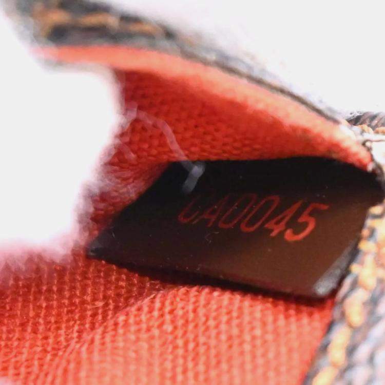 Pre Owned Louis Vuitton Damier Ebene Canvas Geronimos Bum Bag