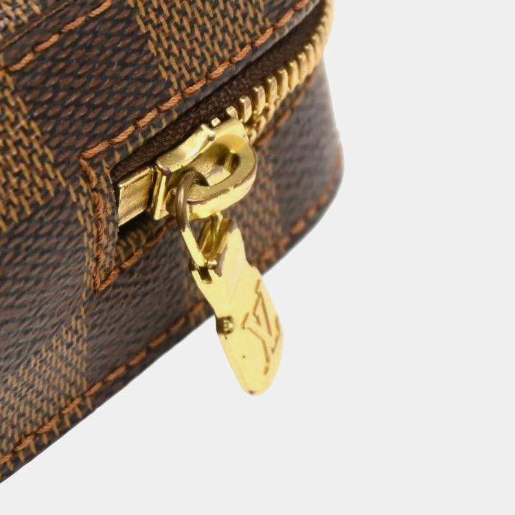 Pre Owned Louis Vuitton Damier Ebene Canvas Geronimos Bum Bag