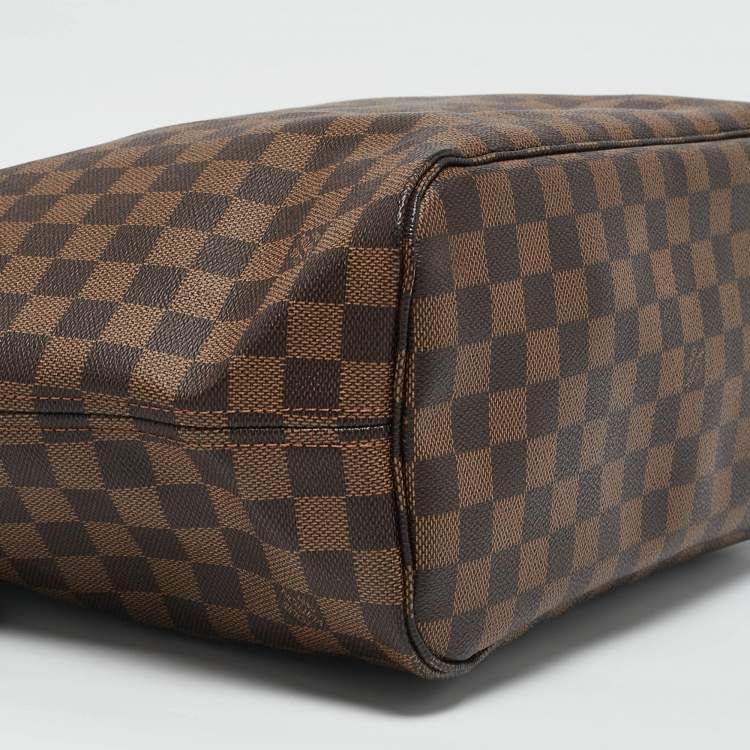 Pre Owned Louis Vuitton Damier Ebene Canvas Neverfull MM Bag