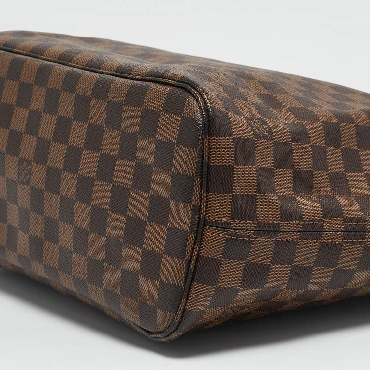 Pre Owned Louis Vuitton Damier Ebene Canvas Neverfull MM Bag
