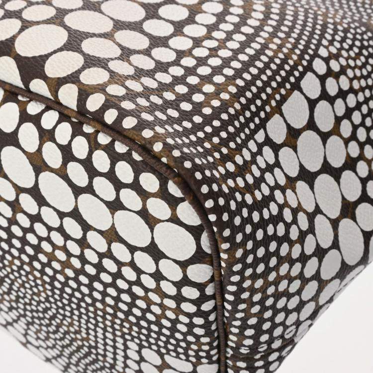 Pre Owned Louis Vuitton Canvas Monogram Neverfull MM Kusama Yayoi Tote Bag