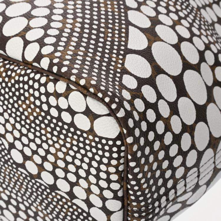 Pre Owned Louis Vuitton Canvas Monogram Neverfull MM Kusama Yayoi Tote Bag