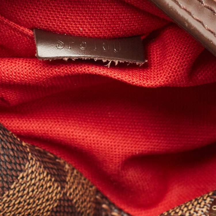 Pre Owned Louis Vuitton Damier Ebene Canvas Bloomsbury PM Bag