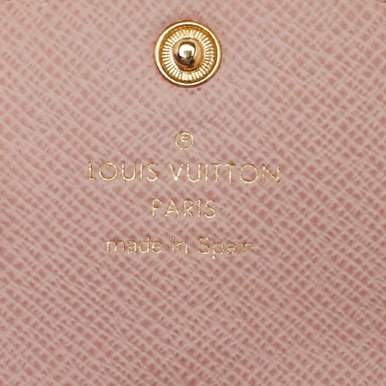 Pre Owned Louis Vuitton Damier Ebene Canvas Rosalie Coin Purse