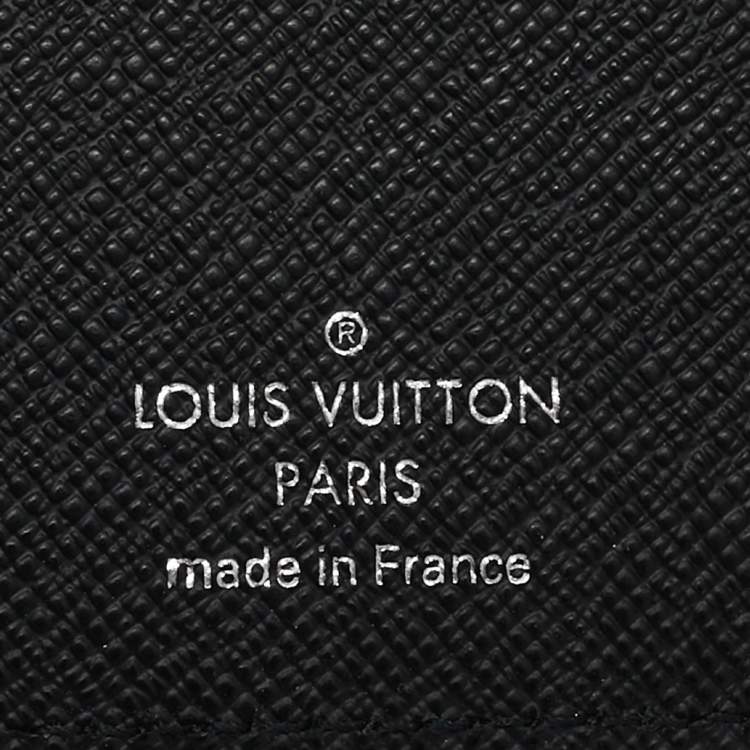 Pre Owned Louis Vuitton Black Epi Leather Twist Compact Wallet