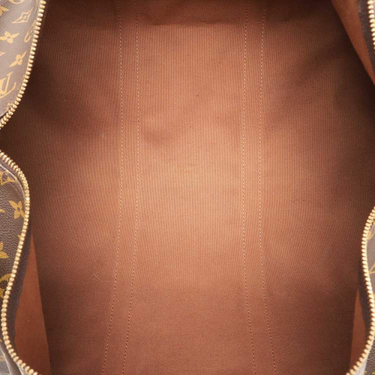 Pre Owned Louis Vuitton Monogram Canvas Keepall 55 Bag