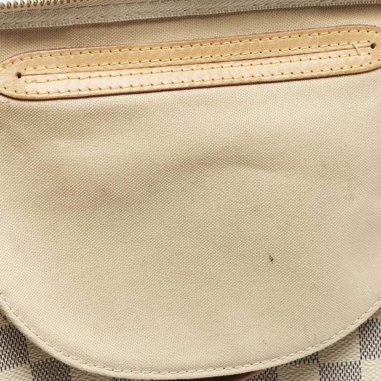 Pre Owned Louis Vuitton Damier Azur Canvas Speedy 30 Bag