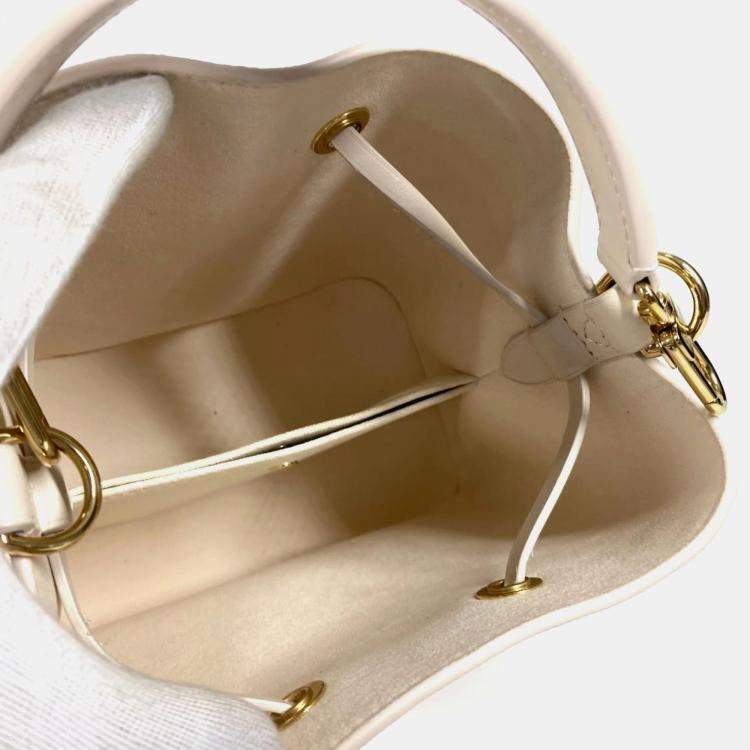 Pre Owned Louis Vuitton Pink Monogram Empreinte Leather Neonoe BB Shoulder Bag