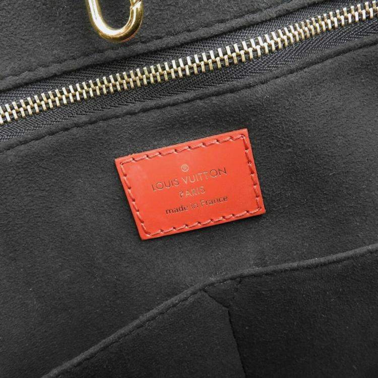 Pre Owned Louis Vuitton Beige Giant Monogram Empreinte OnTheGo GM Tote Bag