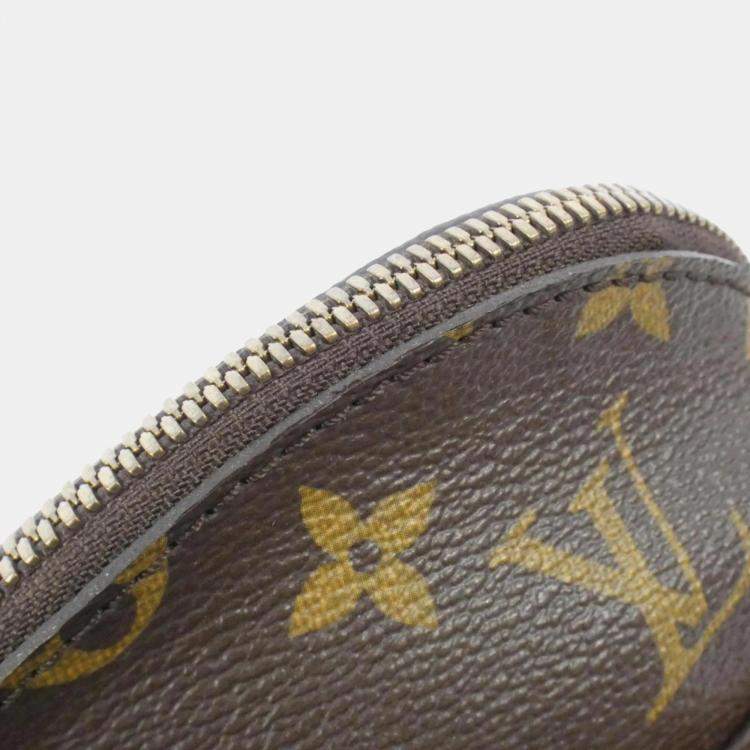 Pre Owned Louis Vuitton Brown Monogram Canvas Punching Shoulder Bag
