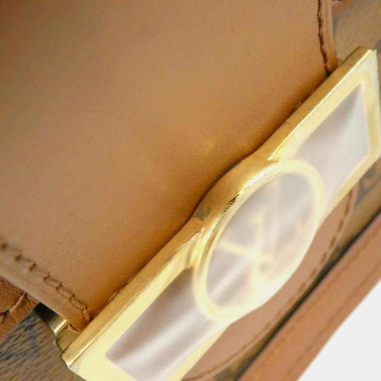 Pre Owned Louis Vuitton Monogram Reverse Dauphine MM Shoulder Bag