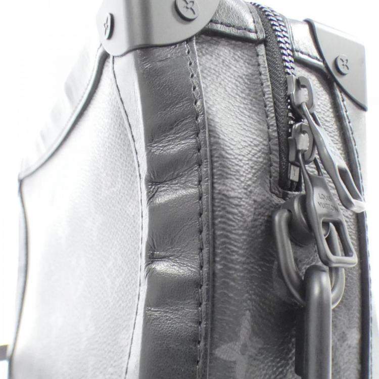 Pre Owned Louis Vuitton Monogram Eclipse Soft Trunk Shoulder Bag
