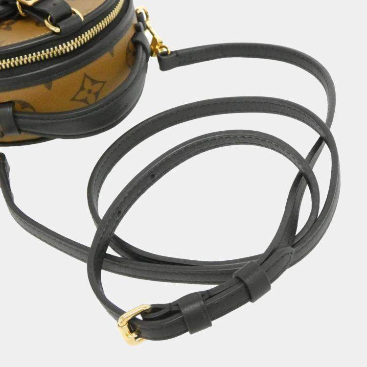 Pre Owned Louis Vuitton Monogram Reverse Mini Boite Chapeau Shoulder Bag