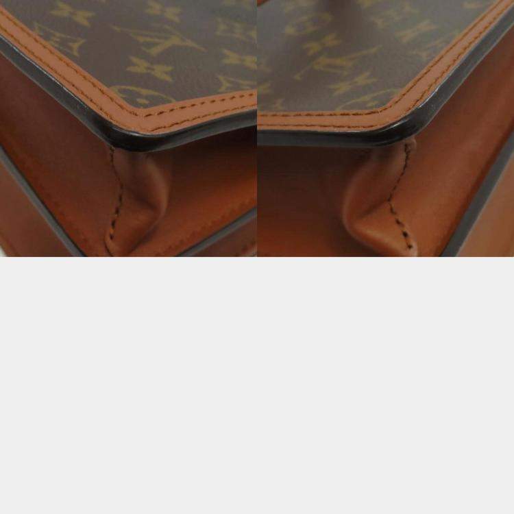 Pre Owned Louis Vuitton Monogram Reverse Dauphine Mini Shoulder Bag 