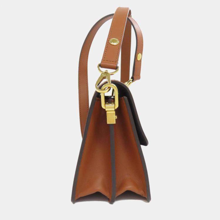 Pre Owned Louis Vuitton Monogram Reverse Dauphine Mini Shoulder Bag 