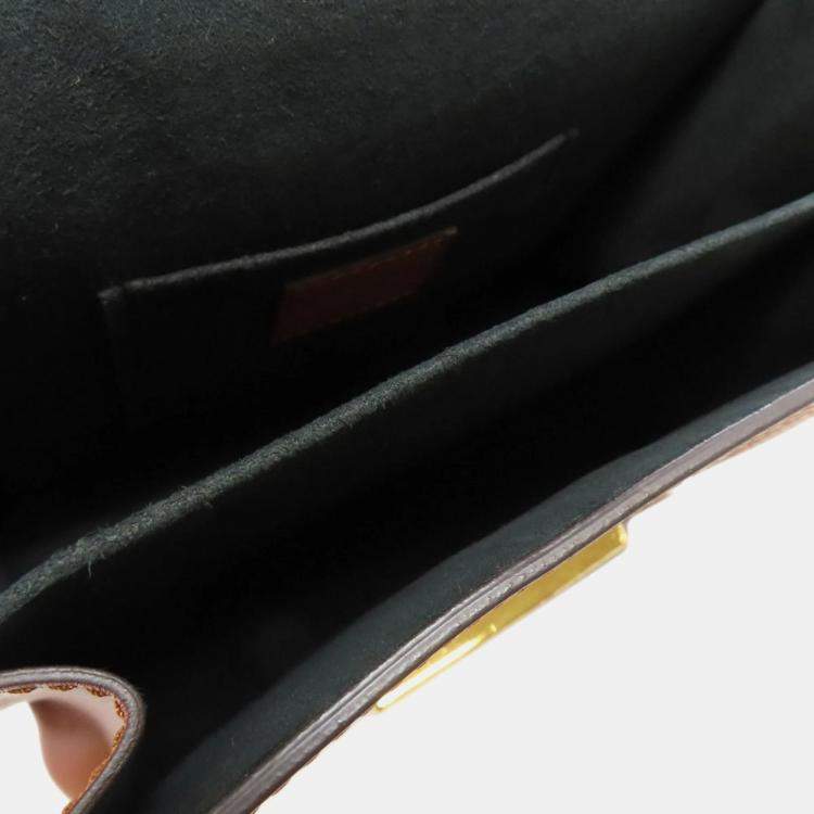 Pre Owned Louis Vuitton Monogram Reverse Dauphine Mini Shoulder Bag 