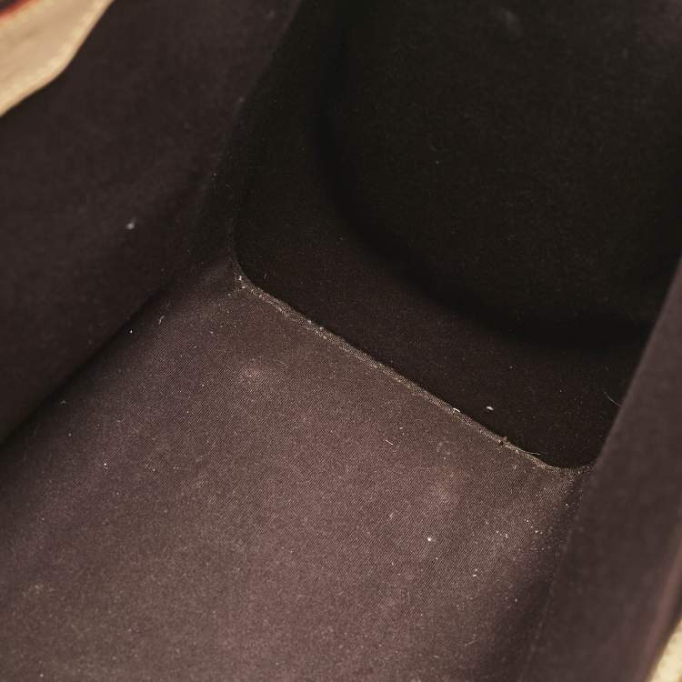 Pre Owned Louis Vuitton Amarante Monogram Vernis Brea GM Bag