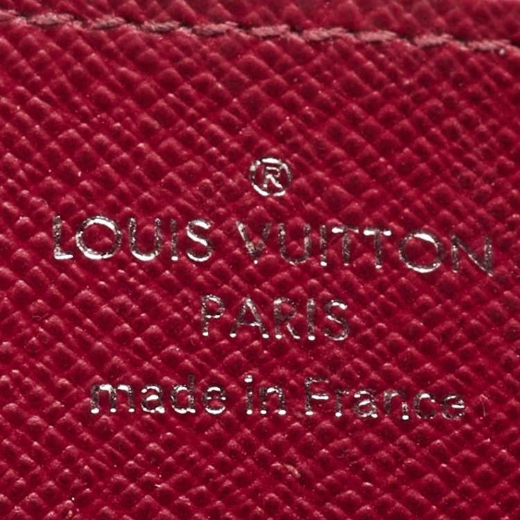 Pre Owned Louis Vuitton Fuchsia Epi Leather Zippy Coin Purse