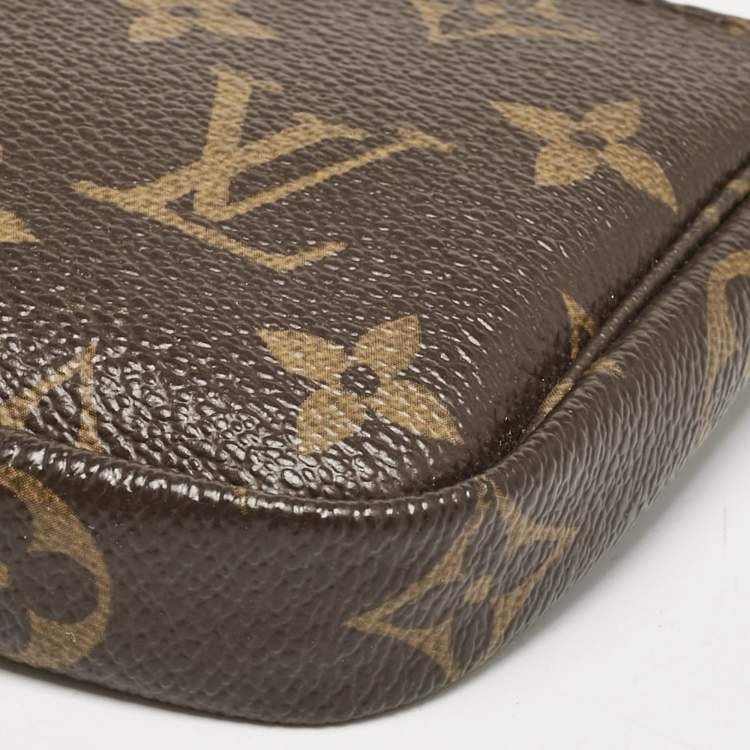 Pre Owned Louis Vuitton Monogram Canvas Mini Pochette Accessoires
