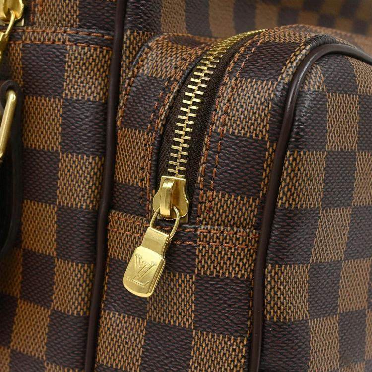Pre Owned Louis Vuitton Brown Damier Ebene Canvas Nile Shoulder Bag