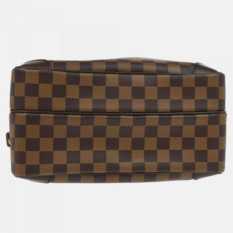 Pre Owned Louis Vuitton Brown Damier Ebene Canvas Nile Shoulder Bag