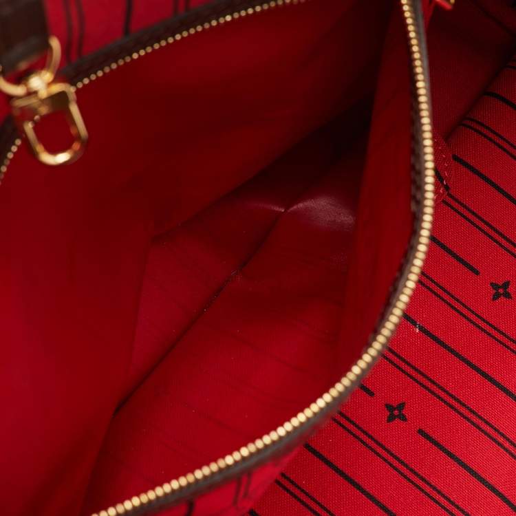 Pre Owned Louis Vuitton Damier Ebene Canvas Neverfull GM Bag