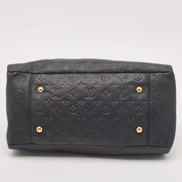Pre Owned Louis Vuitton Bleu Infini Monogram Empreinte Leather Artsy MM Bag