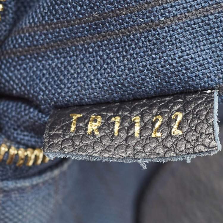 Pre Owned Louis Vuitton Bleu Infini Monogram Empreinte Leather Artsy MM Bag