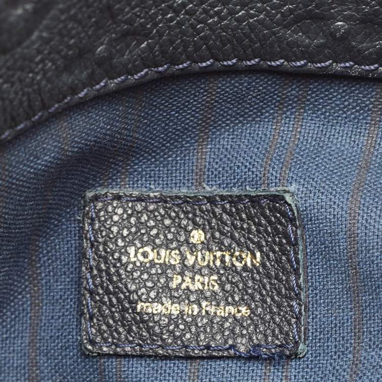 Pre Owned Louis Vuitton Bleu Infini Monogram Empreinte Leather Artsy MM Bag