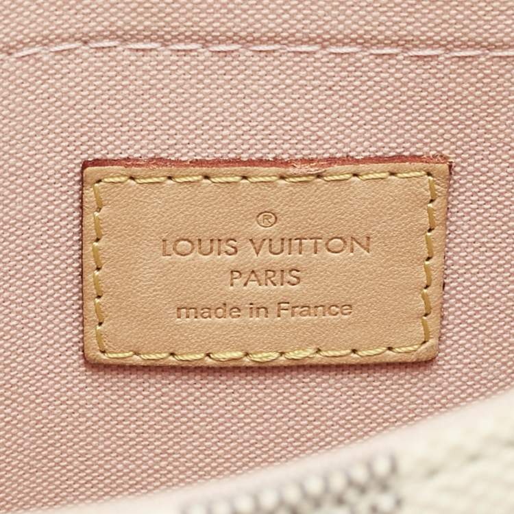 Pre Owned Louis Vuitton Damier Azur Canvas Croisette Bag