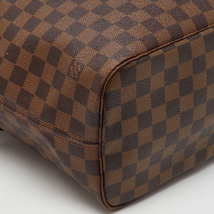 Pre Owned Louis Vuitton Damier Ebene Canvas Neverfull MM Bag