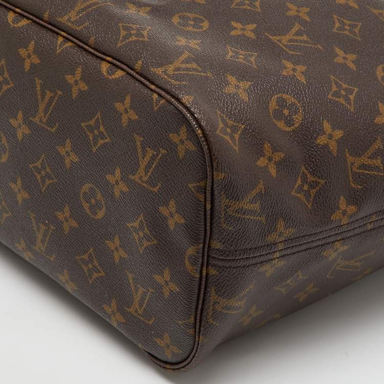Pre Owned Louis Vuitton Monogram Canvas Neverfull MM Bag