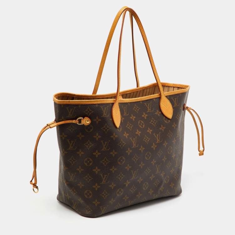 Pre Owned Louis Vuitton Monogram Canvas Neverfull MM Bag