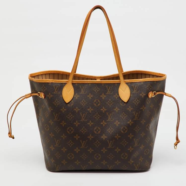 Pre Owned Louis Vuitton Monogram Canvas Neverfull MM Bag