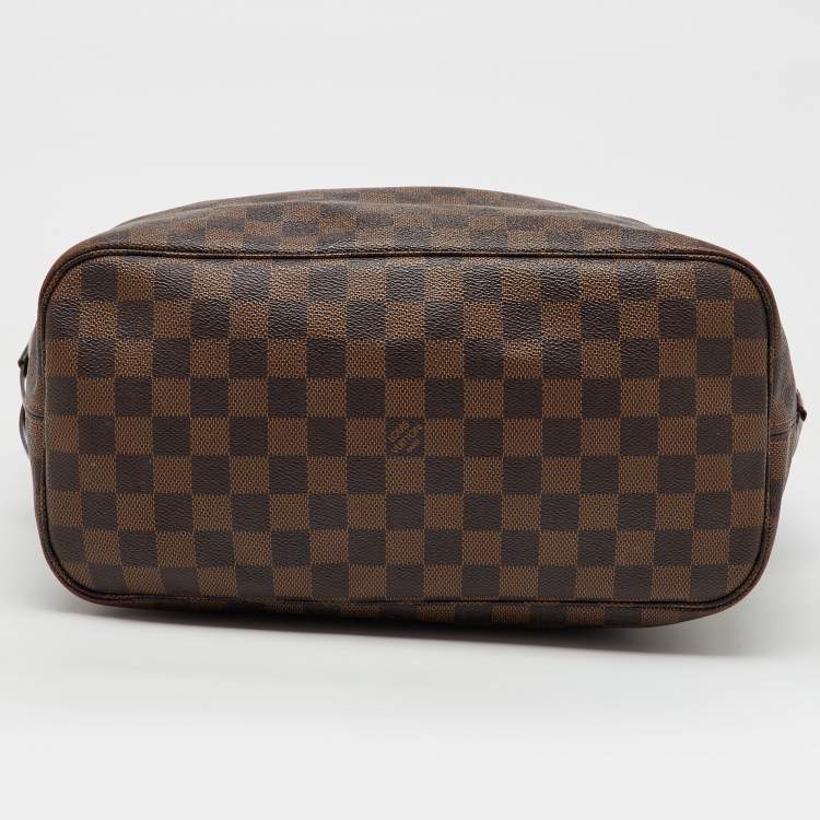 Pre Owned Louis Vuitton Damier Ebene Canvas Neverfull MM Bag