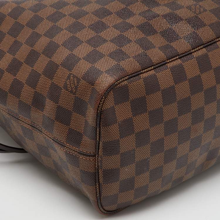 Pre Owned Louis Vuitton Damier Ebene Canvas Neverfull MM Bag