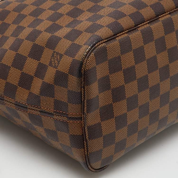 Pre Owned Louis Vuitton Damier Ebene Canvas Neverfull MM Bag