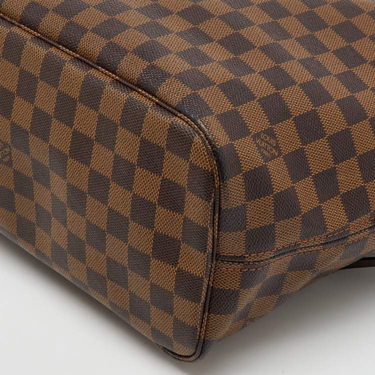 Pre Owned Louis Vuitton Damier Ebene Canvas Neverfull MM Bag