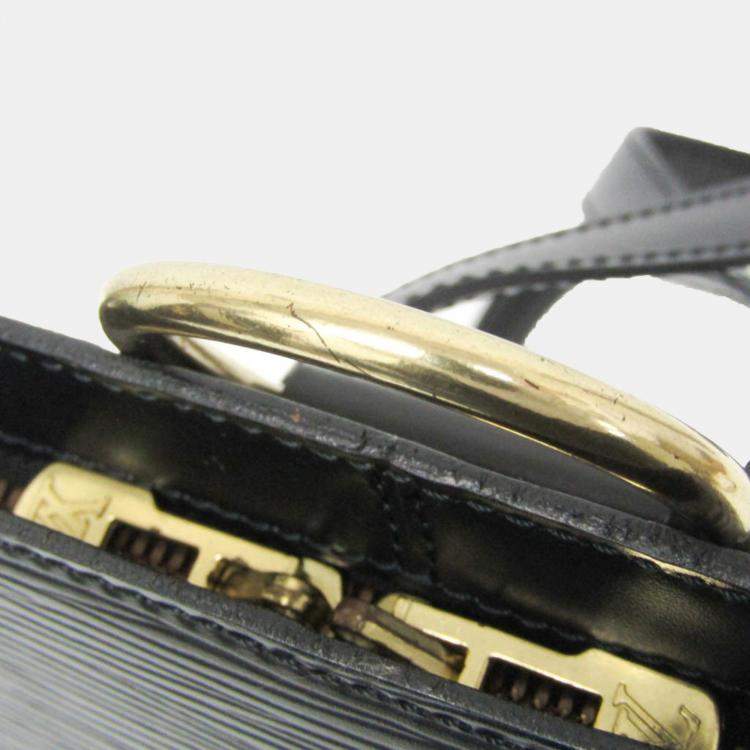 Pre Owned Louis Vuitton Noir Epi Leather Coblanc Backpack