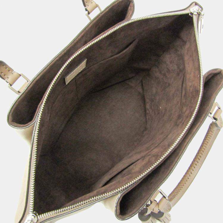 Pre Owned Louis Vuitton Galle Mahina Leather  Omere Shoulder Bag