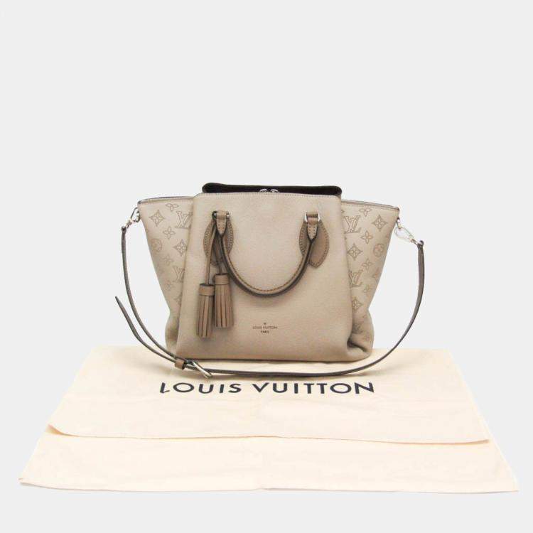 Pre Owned Louis Vuitton Galle Mahina Leather  Omere Shoulder Bag
